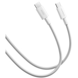 Кабель Xiaomi Braided Type-C to Type-C 6A 2m White (BHR087AGL)