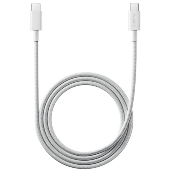 Кабель Xiaomi Braided Type-C to Type-C 3A 1m White (BHR0878GL)