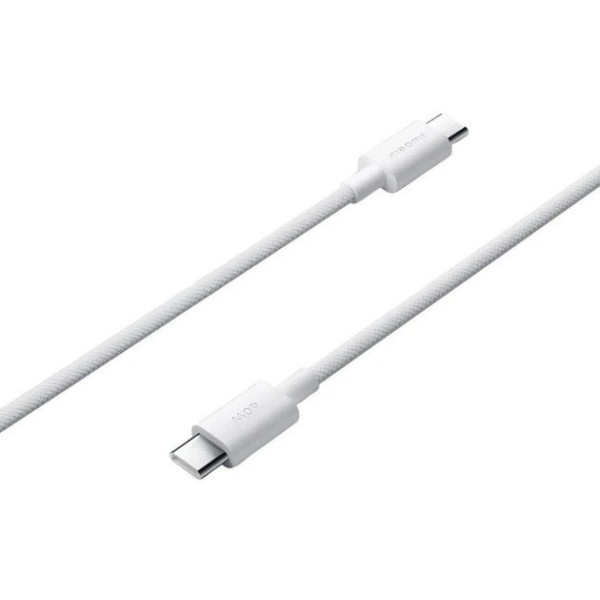Кабель Xiaomi Braided Type-C to Type-C 3A 1m White (BHR0878GL)