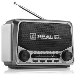 Радіоприймач REAL-EL X-525 Grey (EL121800004)