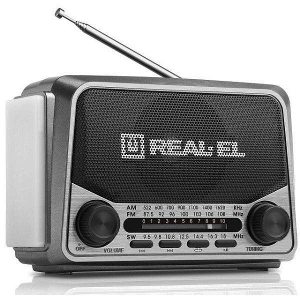 Радіоприймач REAL-EL X-525 Grey (EL121800004)