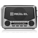 Радіоприймач REAL-EL X-525 Grey (EL121800004)