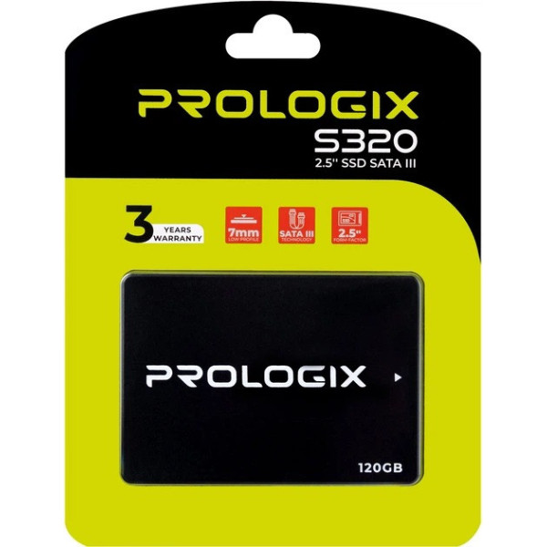 Накопитель SSD 120GB Prologix S320 2.5" SATAIII 3D TLC (PRO120GS320)