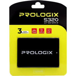 Накопичувач SSD 960GB Prologix S320 2.5" SATAIII 3D TLC (PRO960GS320)