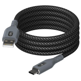 Кабель ArmorStandart AR18 Magnetic USB to Type-C 3A 1m Black (ARM75514)