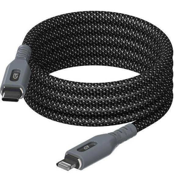 Кабель ArmorStandart AR18 Magnetic Type-C to Lightning 27W 1m Black (ARM75512)