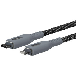Кабель ArmorStandart AR18 Magnetic Type-C to Lightning 27W 1m Black (ARM75512)