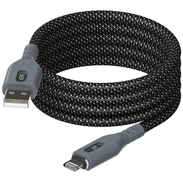 Кабель ArmorStandart AR18 Magnetic USB to Lightning 2A 1m Black (ARM75508)