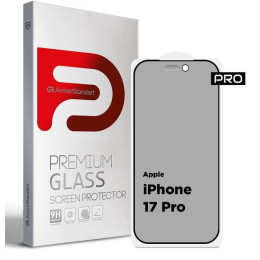 Защитное стекло ArmorStandart Pro Anti-spy Matte для Apple iPhone 17 Pro (ARM86418)