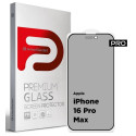 Захисне скло ArmorStandart Pro Anti-spy Matte для Apple iPhone 16 Pro Max Black (ARM79400)