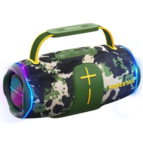 Колонка Bluetooth Hopestar H53 Pro Camouflage Green