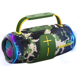 Колонка Bluetooth Hopestar H53 Pro Camouflage Green