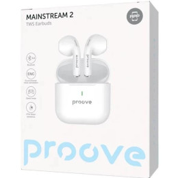 Bluetooth-гарнітура Proove Mainstream 2 TWS (APP) White (TWMS2001AP02)