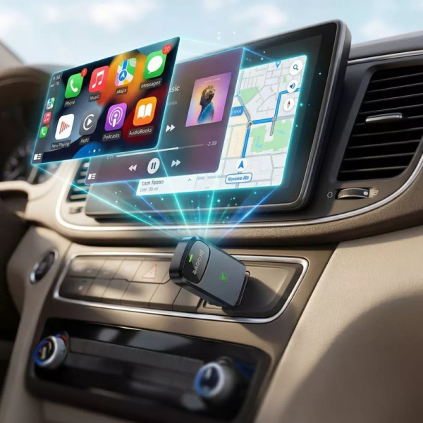 Бездротовий адаптер USB Proove Unity (CarPlay/Android Auto) Gray (WAPU00100003)