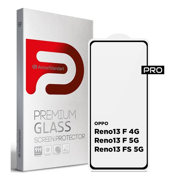 Захисне скло ArmorStandart Pro для OPPO Reno13 F 4G/Reno13 F 5G/Reno13 FS 5G (ARM82922)