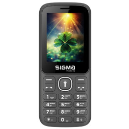 Телефон Sigma mobile X-Style 242 Lucky Gray