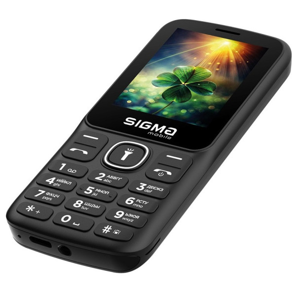 Телефон Sigma mobile X-Style 242 Lucky Black