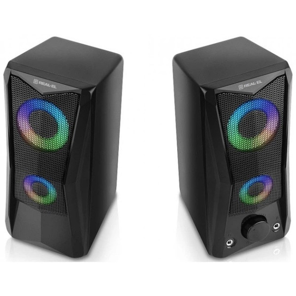 Акустична система REAL-EL S-107 Black (EL121100017)