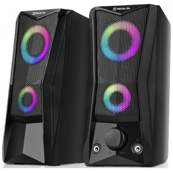 Акустична система REAL-EL S-107 Black (EL121100017)