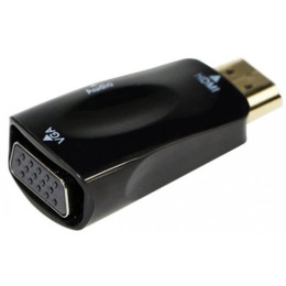 Кабель Cablexpert HDMI-VGA V 1.4 (M/F) чорний (A-HDMI-VGA-02) 2
