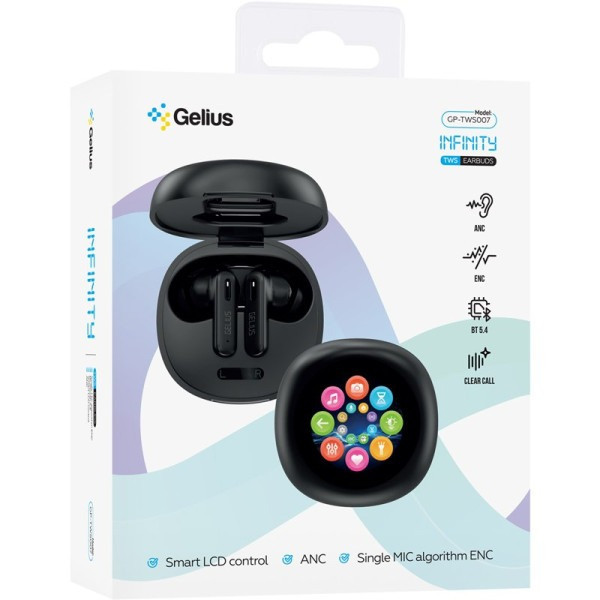Bluetooth-гарнітура Gelius Infinity GP-TWS007 Black