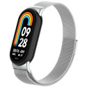 Ремешок ArmorStandart Milanese Magnetic для Xiaomi Smart Band 10/9/8 Silver (ARM86892)