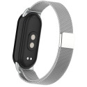 Ремешок ArmorStandart Milanese Magnetic для Xiaomi Smart Band 10/9/8 Silver (ARM86892)
