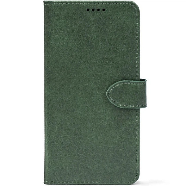 Чохол-книжка Crazy Horse Clasic для Xiaomi Redmi 15 4G Dark Green (Front)