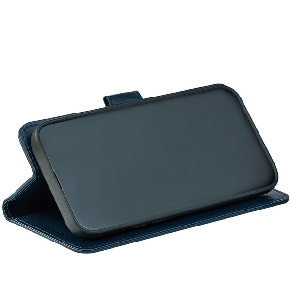 Чехол-книжка Crazy Horse Clasic для Xiaomi Redmi 15 4G Dark Blue (Front)