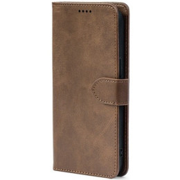 Чехол-книжка Crazy Horse Clasic для Xiaomi Redmi 15 4G Brown (Front)