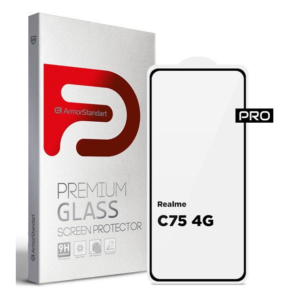 Захисне скло ArmorStandart Pro для Realme C75 4G/C75x 4G (ARM82888)