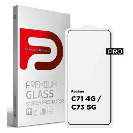 Защитное стекло ArmorStandart Pro для Realme C71 4G/С73 5G (ARM83929)