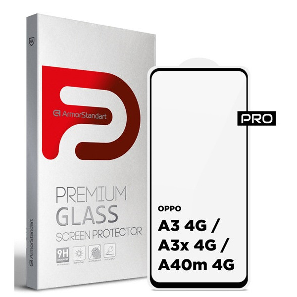 Захисне скло ArmorStandart Pro для OPPO A3 4G/A3x 4G/A40m 4G (ARM80892)
