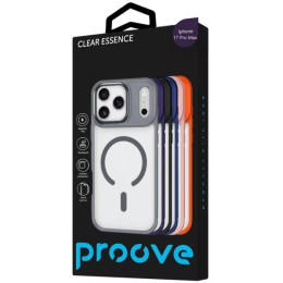 Чехол Proove Clear Essence Case with Magnetic Ring для Apple iPhone 17 Pro Max Black (PCCEIP17PM002) 2