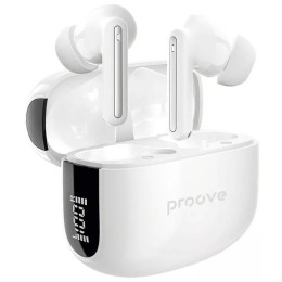Bluetooth-гарнітура Proove Tempo TWS with ANC (APP) White (TWTM0001AP02)