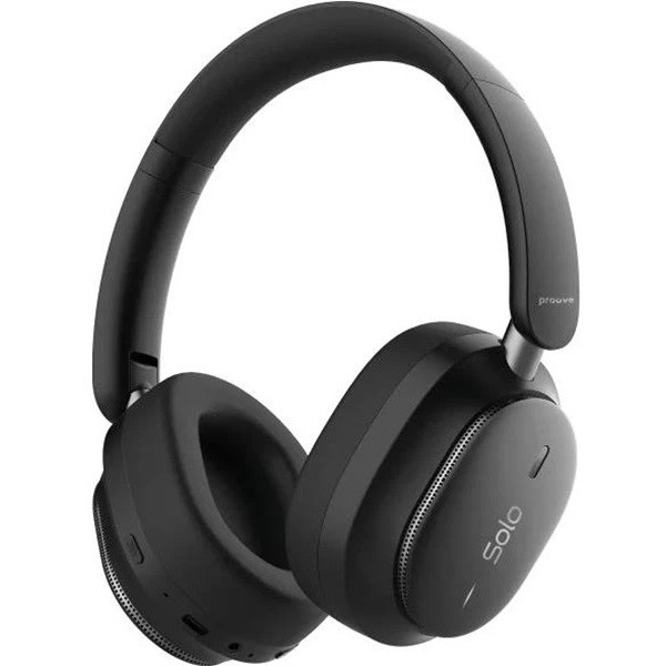 Bluetooth-гарнітура Proove Solo with ANC (APP) Black (HPSL0001AP01)
