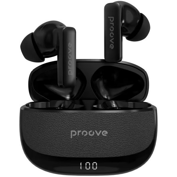 Bluetooth-гарнітура Proove Dreamer TWS with ANC (APP) Black (TWDM0001AP01)