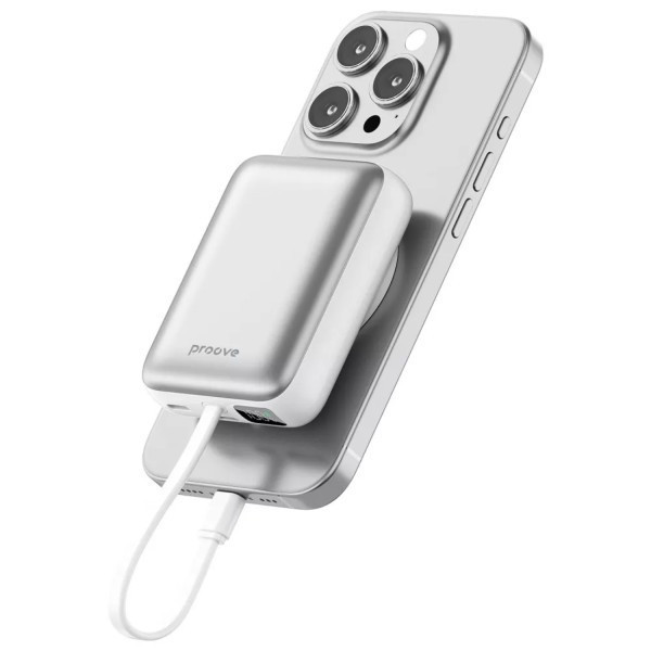 Power Bank Proove Neutron 22.5W 10000mAh Silver/White (PBNE22022206)