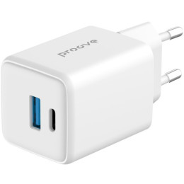 МЗП Proove Pocket GaN 30W (Type-C + USB) White (WCPG30110002) 2