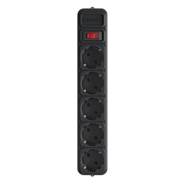 Фільтр живлення Gembird Power Cube 5 розеток 1.8м (SPG5-G-6B) чорний