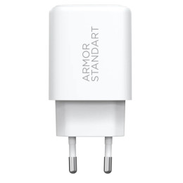 МЗП ArmorStandart Poweraze 25W GaN Type-C + USB-A White (ARM87067)