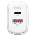 МЗП ArmorStandart Poweraze 25W GaN Type-C + USB-A White (ARM87067)