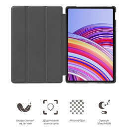 Чохол ArmorStandart Smart Case для Xiaomi Redmi Pad 2 Pro Blue (ARM88519)