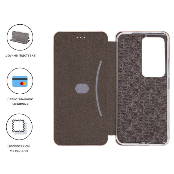 Чохол-книжка ArmorStandart G-Case для Xiaomi Redmi 15 4G Rose Gold (ARM87091)