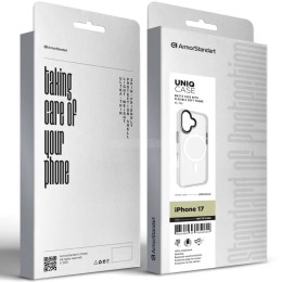 Чехол ArmorStandart Uniq MagCase для Apple iPhone 17 Matte Clear (ARM86264)