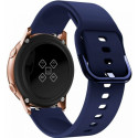 Ремінець Silicon Active 20 mm Універсальний Dark Blue