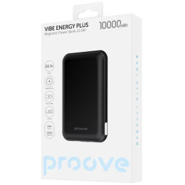 Power Bank Proove Vibe Energy Plus 22.5W 10000mAh Black (PBVE15012203)