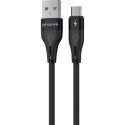 Кабель Proove Soft Silicone USB to Micro 2.4A 1m Black (CCSO20001301)