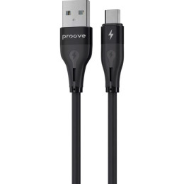 Кабель Proove Soft Silicone USB to Micro 2.4A 1m Black (CCSO20001301)