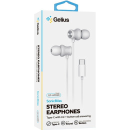 Наушники Gelius SonicBliss GP-HP020 (Type-C) White 2